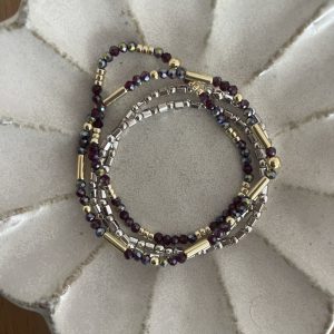 Lot 4 bracelets silver