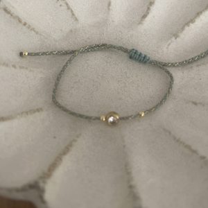 Bracelet cordon strass