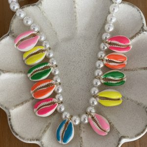 Collier colorful shell