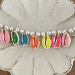 Bracelet colorful shell