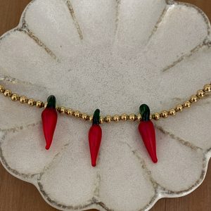 Collier triple piment