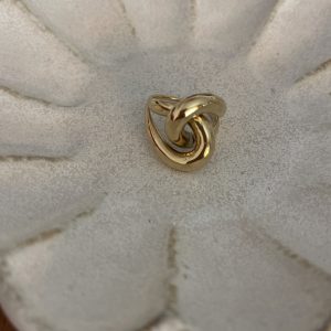 Bague torsadée gold