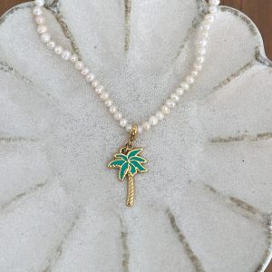 Collier Palm pearl