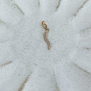 Charms glitter piment