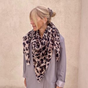 Étole maxi leo claire bandana