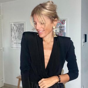 Body épaulette noir