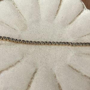 Bracelet rivière grise