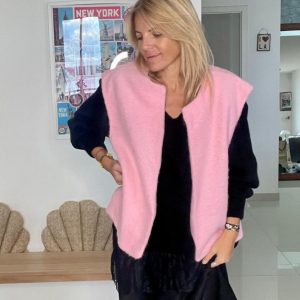 Gilet pink