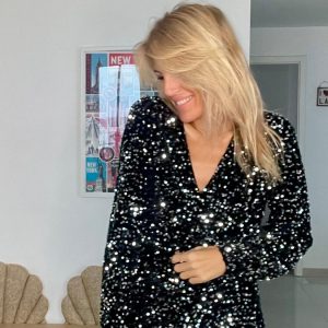 Robe sequins
