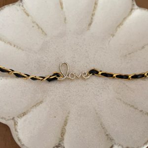 Collier love chaîne