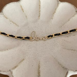 Bracelet love chaine