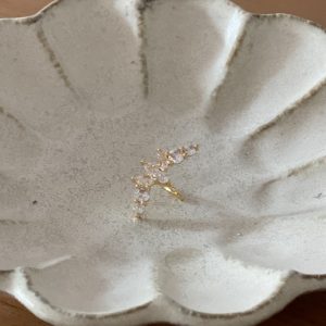 Bague d oreille long strass