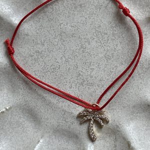 Bracelet red palm