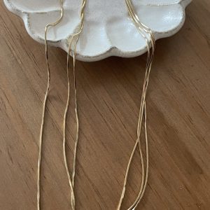 Collier long fil gold