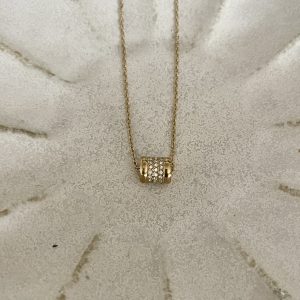 Collier roll glitter