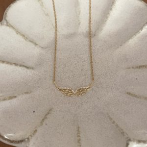 Collier wings glitter