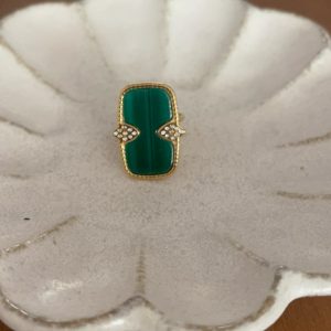 Bague Green glitter