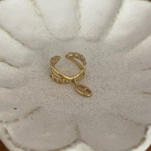 Bague liv multi gold