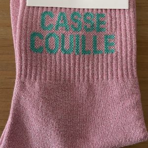 Chaussettes casse c… roses