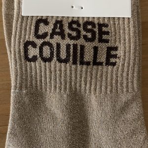Chaussettes casse c… camel