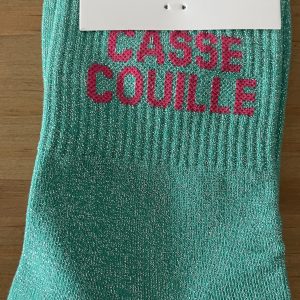 Chaussettes casse c… vertes