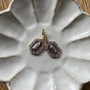 Bo madone glitter violet