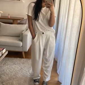 Pantalon ama blanc