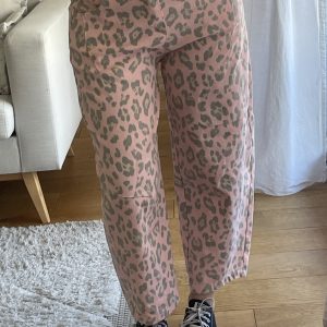 Pantalon Léo rose
