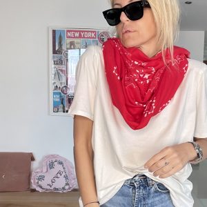 Etole bandana rouge