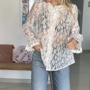 Chemise Chloé dentelle