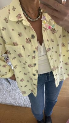 Surchemise suzie jaune