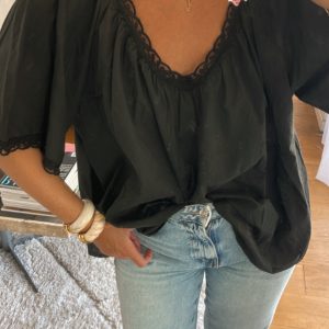 Blouse Léon noire