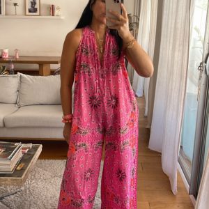 Combi bandana rose