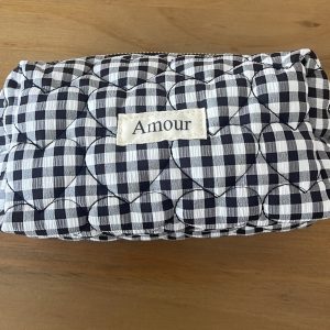 Pochette vichy noire