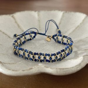 Bracelet moon bleu