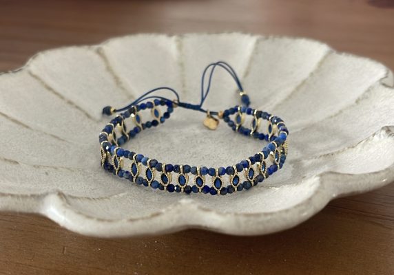 Bracelet moon bleu