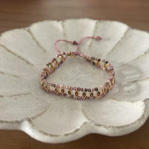 Bracelet moon all pink