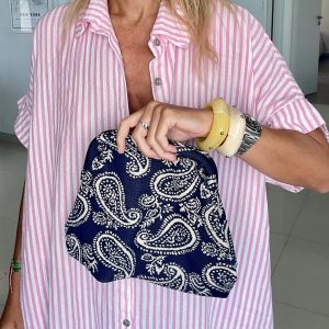 Pochette bandana marine