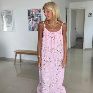 Robe robbie rose pastel bandana