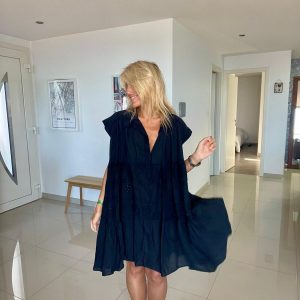 Robe honey noire