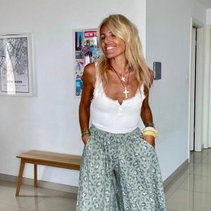 Pantalon Léo oversize kaki