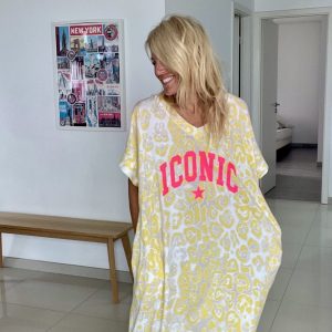 Robe Léo Iconic jaune