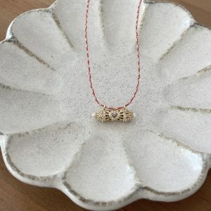 Collier secret rose