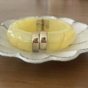 Jonc torsade jaune