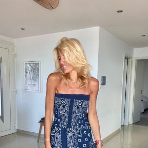 Combi short bandana marine