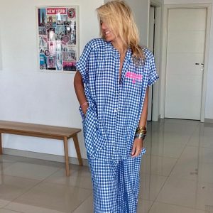 Ensemble bichette bleu