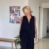 Ensemble rayé noir