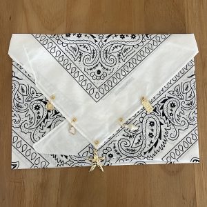 Bandana grigri blanc