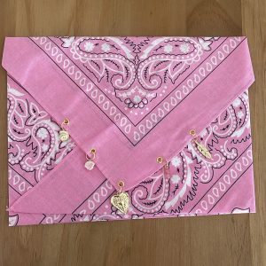 Bandana grigri rose