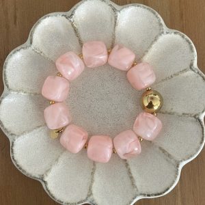 Bracelet Maldives baby pink
